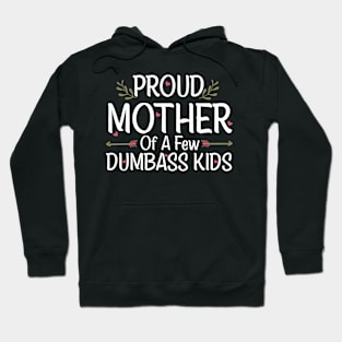 Proud Mother Of A Few Dumbass Kids Hoodie